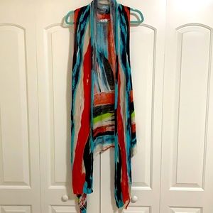 Peter Nygard Multi Colored Cardigan